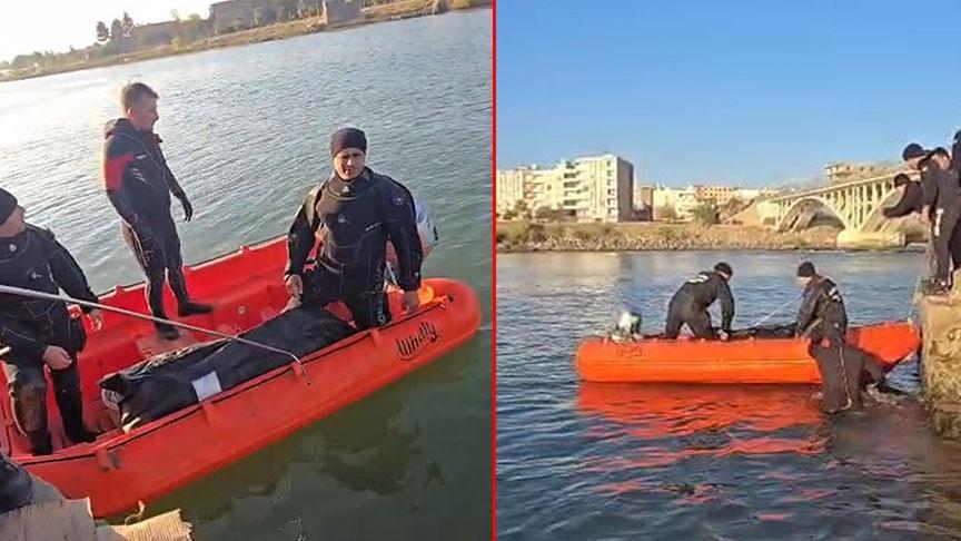 Terliğini almak isterken Dicle Nehri’ne düşen Ahmet’ten acı haber